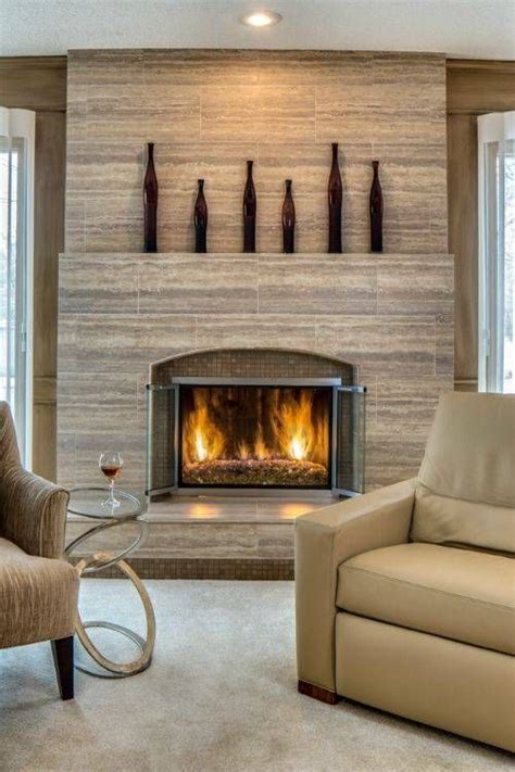 Image result for pics of modern stone fireplace hearths | Home fireplace, Fireplace remodel ...