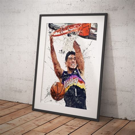 Devin Booker Poster Phoenix Suns Wall Art Printable Digital - Etsy