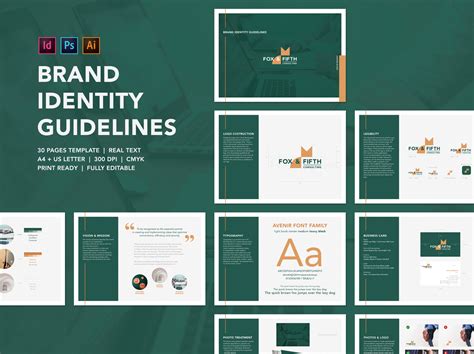 Brand Identity Guidelines Template by Andre28 on Dribbble