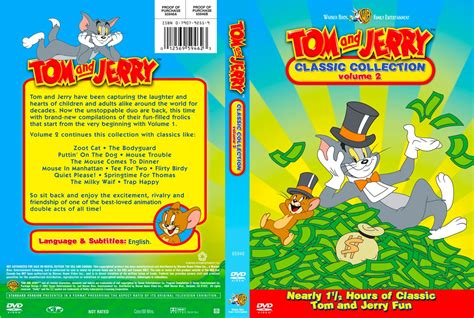 Tom And Jerry Classic Collection - Volume 02 - TV DVD Custom Covers ...