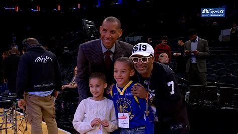 Reggie Miller's son wears Steph Curry's jersey before Warriors-Knicks ...