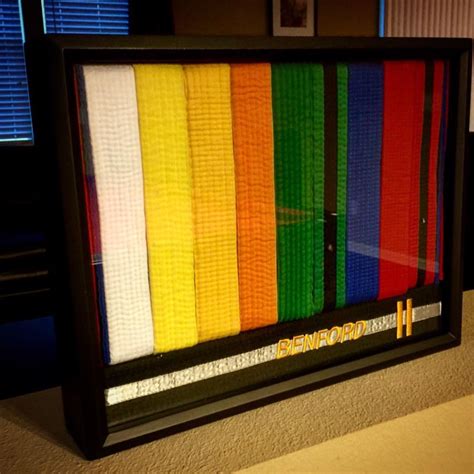 Karate Belt Display Frame