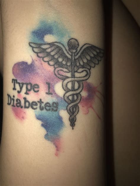 Type 1 Diabetes Symbol Tattoos