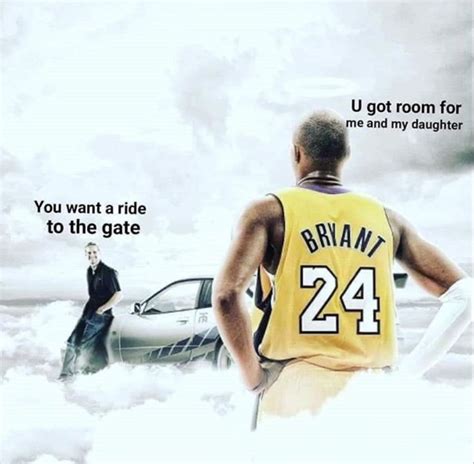 PHOTO You Want A Ride To The Gate Kobe Bryant Meme