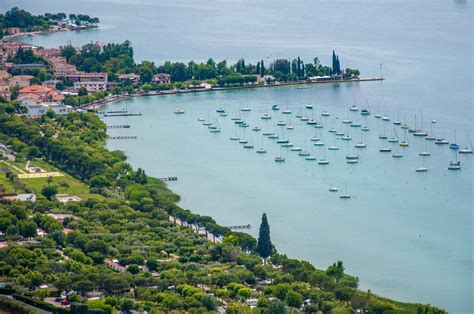 Bardolino seen from above - Rocca di Garda, Lake Garda, Italy - rossiwrites.com - Rossi Writes