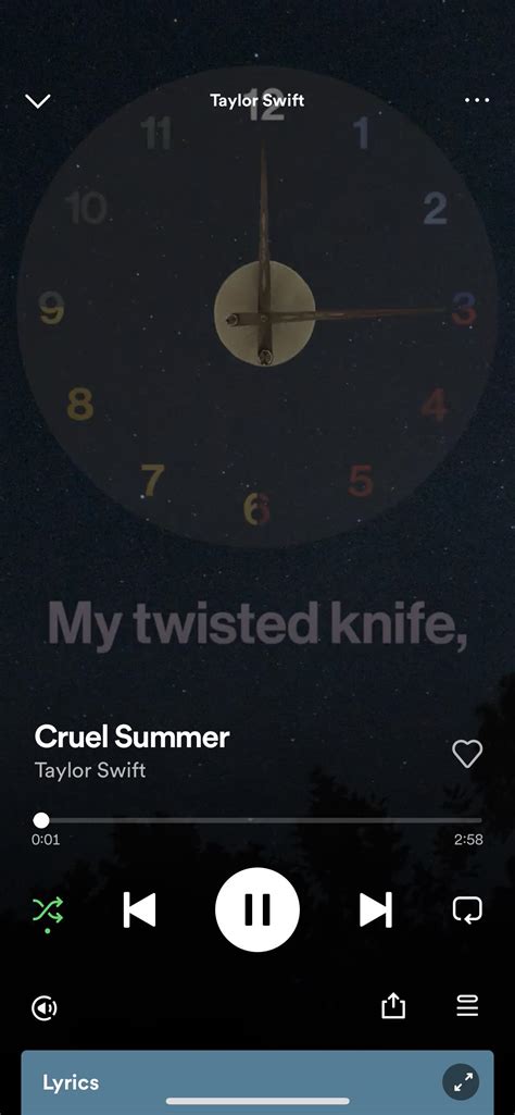 The new background on her songs on Spotify : r/TaylorSwift