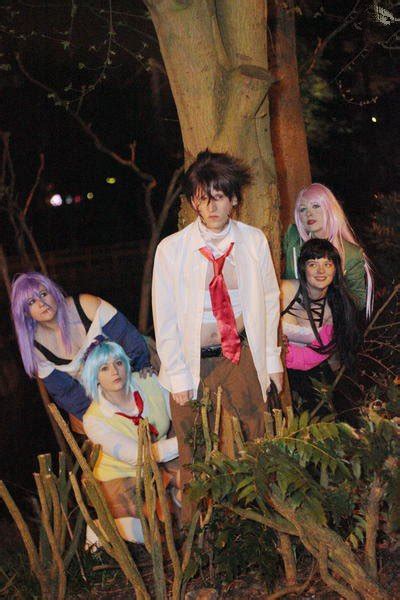 Rosario And Vampire Anime Characters Group Cosplay | Rosario and Vampire cosplay