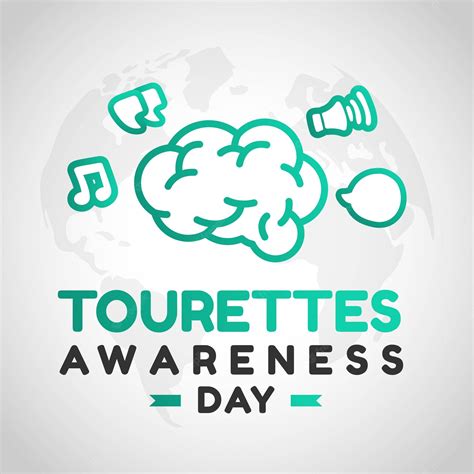 Premium Vector | Tourettes awareness day design tourette syndrom month ...