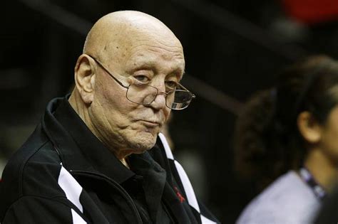 Jerry Tarkanian - Former UNLV head coach Jerry Tarkanian watches as the ...