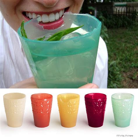 An Update On Those Amazing Edible Cups That Benefit The Environment: LOLIWARE | Edible cups ...