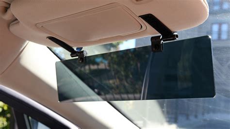 Sun Protection Motors Car Sun Visor Extender Anti Glare Blocker HD Day ...