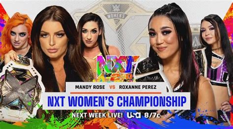 Women's Championship Match, More Announced For 7/12 WWE NXT 2.0