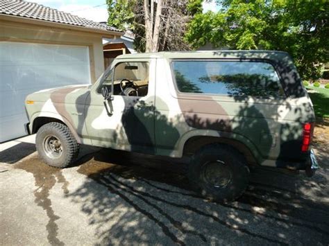 Purchase used 1985 Ford Bronco Custom Sport Utility 2-Door 5.8L in Eugene, Oregon, United States