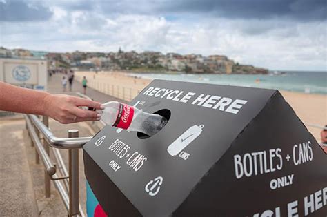 Using less new plastic: Coca-Cola sustainability goals