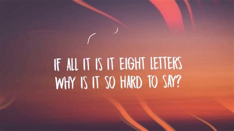 why dont we lyrics 8 letters - YouTube