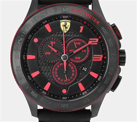 This Cool Men's Watch Is Inspired by Ferrari's Sports Cars