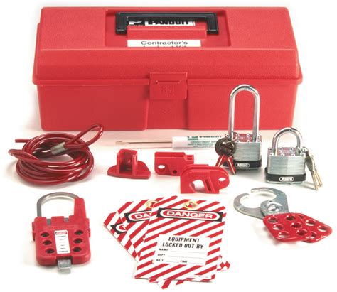 Panduit Lockout Tagout Kit with Locks and Labels | CMC PRO