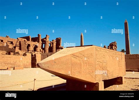 Obelisks of hatshepsut hi-res stock photography and images - Alamy