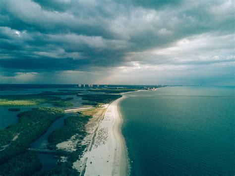 Free Images : aerial, beach, clouds, daylight, drone, islands ...