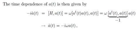 quantum mechanics - Why are we using Heisenberg equation of motion for non-observable $a$ and $a ...