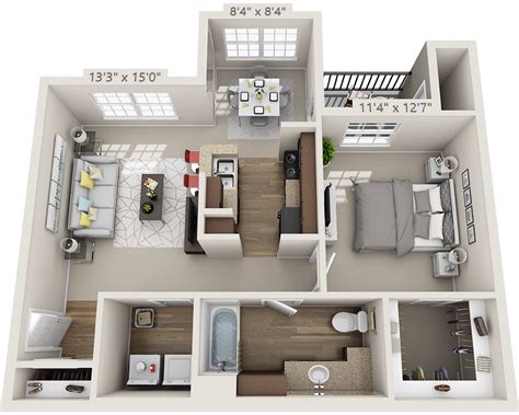 The Colonnade Apartment Floor Plans and Pricing | UDR Apartments