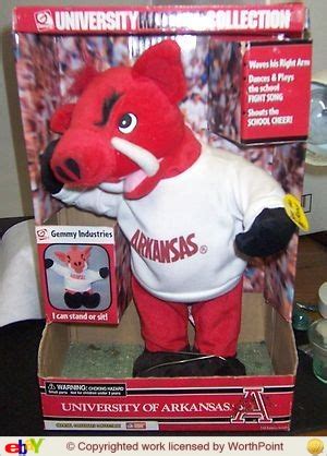 Image - Arkansas razorbacks mascot singing toy.jpg - Gemmy Wiki