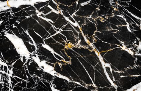 Black, White & Gold Dark Marble Effect Wallpaper Mural | Hovia | Marble ...