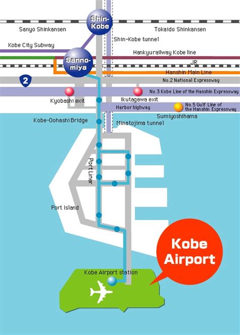 Kobe Airport Map (UKB) - Printable Terminal Maps, Shops, Food ...