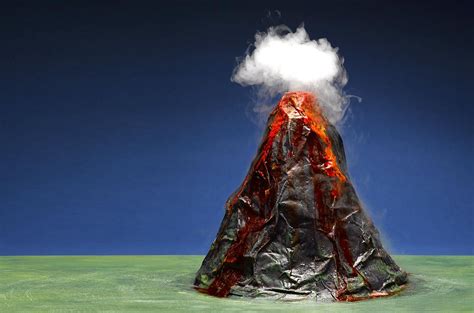 Baking Soda & Vinegar Exploding Chemical Volcano