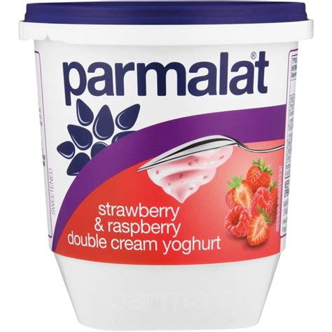 Parmalat Yogurt Double Cream Strawberry & Raspberry - Shop Your Way