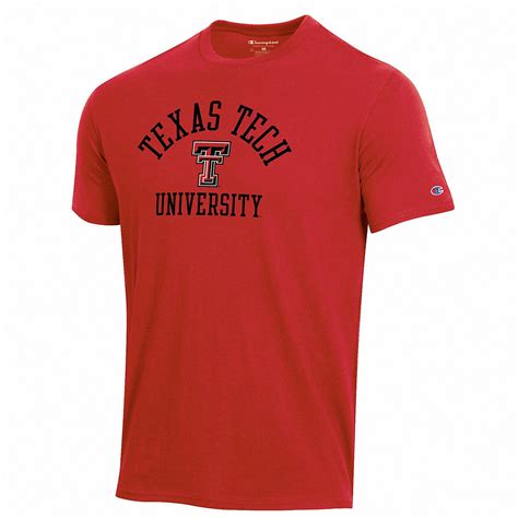 Champion Men's Texas Tech University Heathered Short Sleeve T-shirt ...