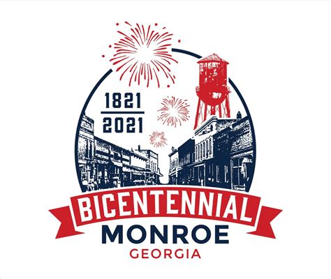 Monroe reveals its Bicentennial Logo celebrating 200 years of history ...