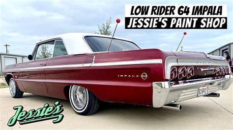 Low Rider 64 Impala // The Kandy Red Paint Job from HELL! - YouTube