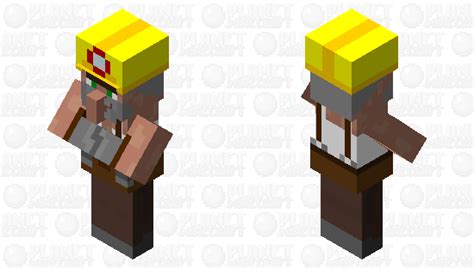 Miner Villager (New profession idea) Minecraft Mob Skin