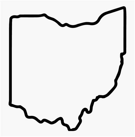 Ohio State Outline Png , Free Transparent Clipart - ClipartKey