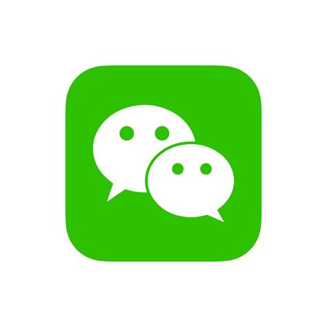 wechat logo, wechat icon free vector 18910716 Vector Art at Vecteezy