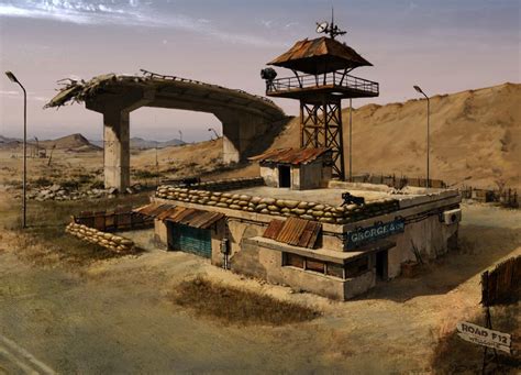 Outpost by Smyk Vitaliy | Post apocalyptic art, Apocalypse world ...