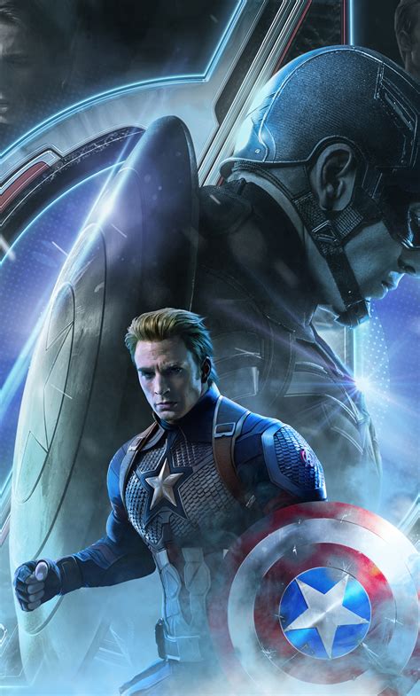 1280x2120 Captain America In Avengers Endgame 2019 iPhone 6+ HD 4k ...