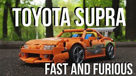 LEGO Technic Toyota Supra MOC (Brian supra fast and furious) - YouTube