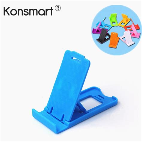 Konsmart Mini Mobile Phone Holder 3D Man Portable Adjustable Universal Foldable Phone Stander ...