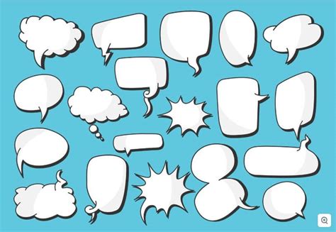 550+ Speech Bubbles Free Vectors & Clipart to Download Now - RGD