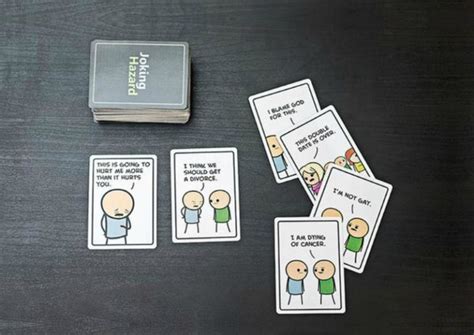 Cyanide & Happiness Joking Hazard is a Terrible Must Have Card Game + Giveaway - Motherhood Defined