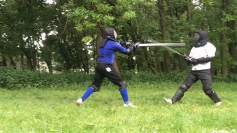 Longsword HEMA Duel - YouTube