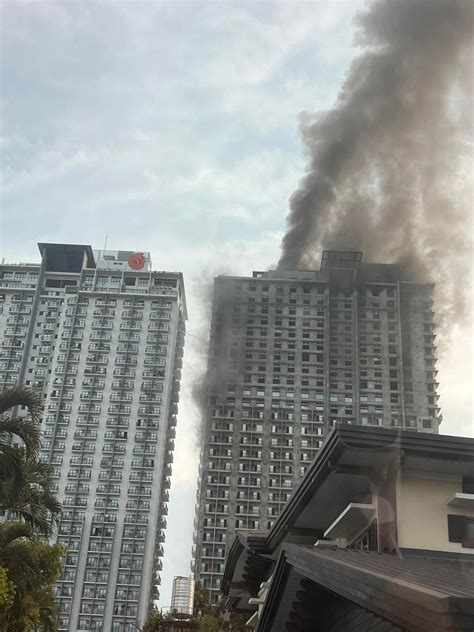 Fire hits unfinished condominium building in Cebu City | Inquirer News