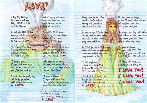 Pixar's Lava | Disney songs, Lava disney, Disney love quotes