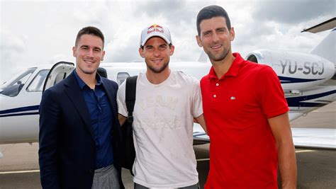 Novak and Djordje Djokovic welcome Thiem and Zverev – Novak Djokovic