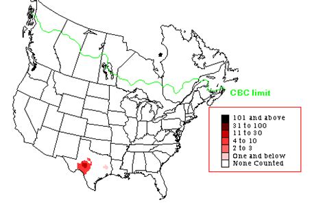 American Bittern - Early Winter Range Map