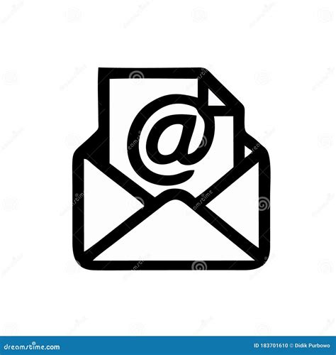 Email Icon Isolated On White Background. Email Icon In Trendy Design Style. Vector Illustration ...