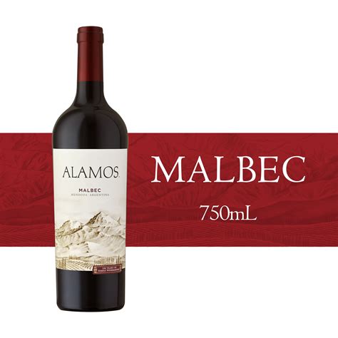 Alamos Malbec Red Wine, 750mL - Walmart.com