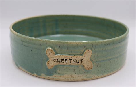 Handmade Ceramic Pottery Dog Bowl That Can Be Personalized - Etsy Canada